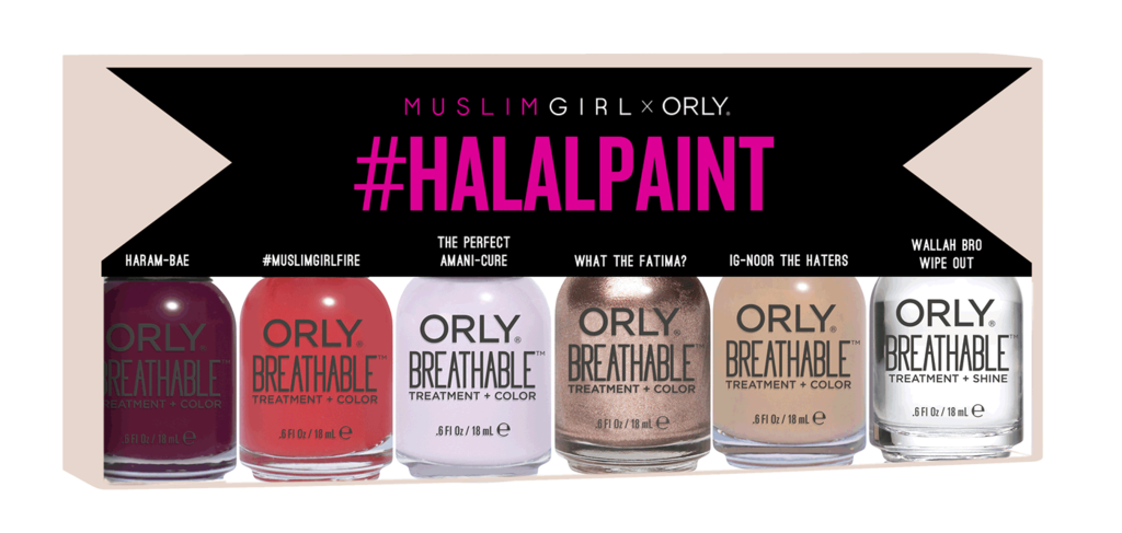 #HalalPaint By Muslim Girl x ORLY (6 shade kit)